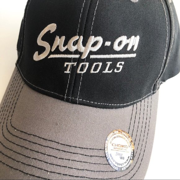 Tools Mens Black Gray Baseball Cap Hat 